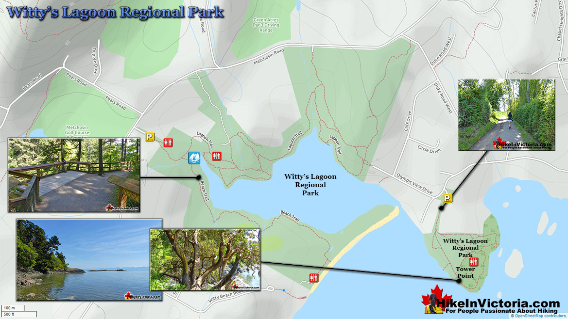 Witty's Lagoon Regional Park Map
