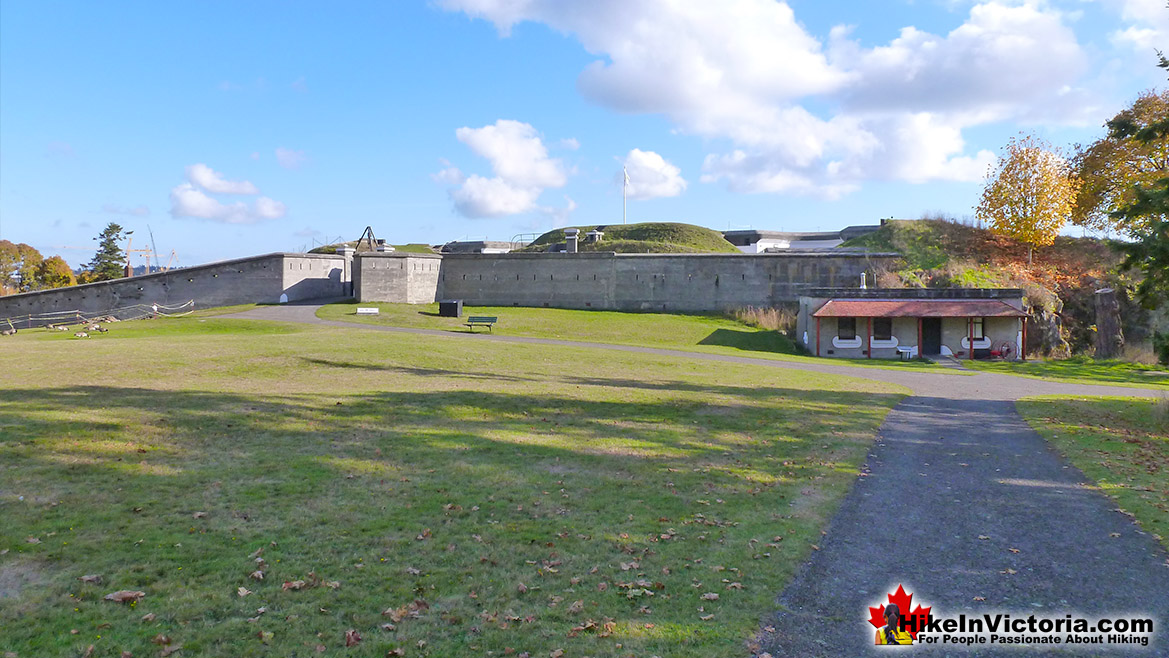 Fort Rodd Hill Fortification Walls
